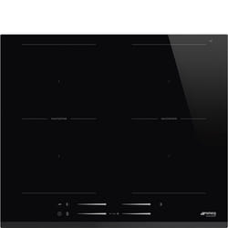 Smeg Universal SI2M7643B plaque Noir Intégré 60 cm Plaque avec zone à induction 4 zone(s)