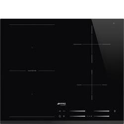 Smeg Universal SI1M7643B plaque Noir Intégré 60 cm Plaque avec zone à induction 4 zone(s)