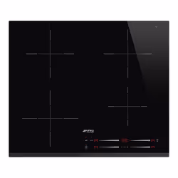 Smeg Universal SI7643B plaque Noir Intégré 60 cm Plaque avec zone à induction 4 zone(s)