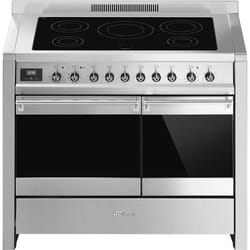 Smeg A2PYID-81 four et cuisinière Plaque avec zone à induction Acier inoxydable A