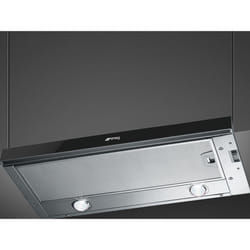 Smeg KSET66VNE2 hotte Semi-intégrée (semi-encastrée) Noir 620 m³/h C