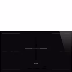 Smeg Universal SI2M7953D, Noir, Intégré, 90 cm, Plaque avec zone à induction, Verre, 5 zone(s)
