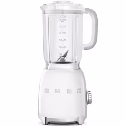 Smeg BLF01WHEU, Mélangeur de table, 1,5 L, Fonction d'impulsion, Pileur de glace, 1 m, 800 W