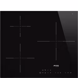 Smeg SI5632D, Noir, Intégré, Plaque avec zone à induction, Verre-céramique, 3 zone(s), 3 zone(s)