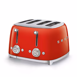 Smeg TSF03RDEU grille-pain 6 4 part(s) 2000 W Rouge
