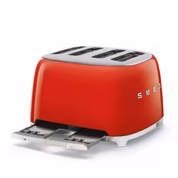 Smeg TSF03RDEU grille-pain 6 4 part(s) 2000 W Rouge