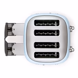 Smeg TSF03PBEU grille-pain 6 4 part(s) 2000 W Bleu - Vue supplémentaire 5