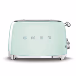 Smeg TSF03PGEU, 4 part(s), Vert, Acier, Boutons, Niveau, Rotatif, 50's Style, Chine