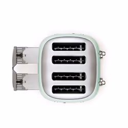Smeg TSF03PGEU grille-pain 6 4 part(s) 2000 W Vert - Vue supplémentaire 4