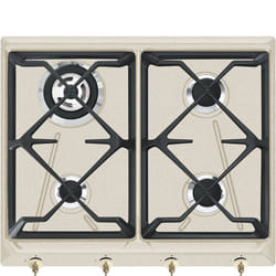 Smeg SRV864AVOGH2 plaque Avoine Intégré Gaz 4 zone(s)