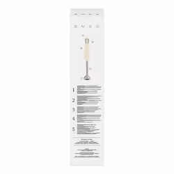 Smeg HBF01CREU blender Mélangeur par immersion 700 W Crème - Vue supplémentaire 8