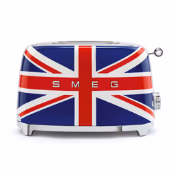 Smeg TSF01UJEU, 2 part(s), Bleu, Rouge, Blanc, Acier, Boutons, Niveau, Rotatif, Chine, 950 W