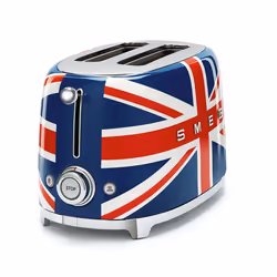 Smeg TSF01UJEU grille-pain 6 2 part(s) 950 W Bleu, Rouge, Blanc