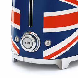 Smeg TSF01UJEU grille-pain 6 2 part(s) 950 W Bleu, Rouge, Blanc