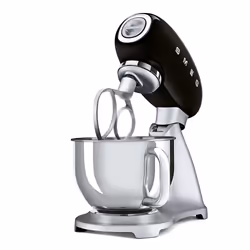 Smeg SMF02BLEU mixeur Robot mixer 800 W Noir, Argent