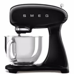 Smeg SMF03BLEU, Robot mixer, Noir, Pétrisseur, Mélange, 1 m, 4,8 L, Foie