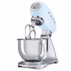 Smeg SMF02PBEU mixeur Robot mixer 800 W Bleu, Argent