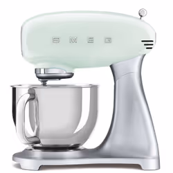 Smeg SMF02PGEU, Robot mixer, Vert, Argent, Pétrisseur, Mélange, 1 m, 4,8 L, Foie