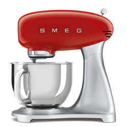 Smeg SMF02RDEU mixeur Robot mixer 800 W Rouge, Argent