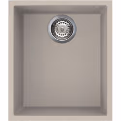Smeg VZUM40AV2, Evier encastré, Rectangulaire, Granit, Avoine, 1 bols, Rectangulaire