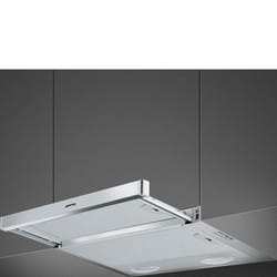 Smeg KSET61E2 hotte Semi-intégrée (semi-encastrée) Argent 315 m³/h D