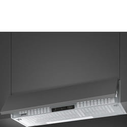 Smeg KSEIR92SE2 hotte Semi-intégrée (semi-encastrée) Argent 225 m³/h D
