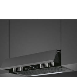 Smeg KSEIR62NE2 hotte Intégré Noir 225 m³/h D