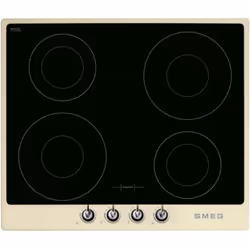 Smeg Victoria SI964PM, Crème, Intégré, 60 cm, Plaque avec zone à induction, 4 zone(s), 4 zone(s)