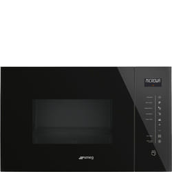 Smeg FMI125N micro-onde Noir Micro-ondes grill Intégré 26 L 900 W