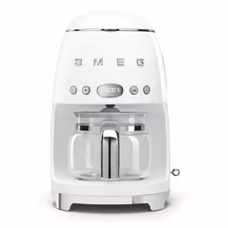 Smeg DCF02WHEU, Machine à café filtre, 1,4 L, Café moulu, 1050 W, Blanc