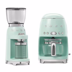Smeg CGF01PGEU appareil à moudre le café 150 W Vert - Vue supplémentaire 4