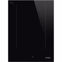 Smeg Universal SIM3323D, Noir, Intégré, 38 cm, Plaque avec zone à induction, Verre, 2 zone(s)