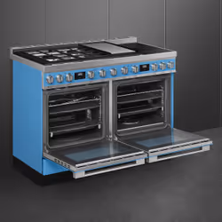 Smeg CPF120IGMPT four et cuisinière Combi Turquoise A+