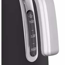 Smeg KLF03BLMEU bouilloire 1,7 L 2400 W Noir, Chrome - Vue supplémentaire 11