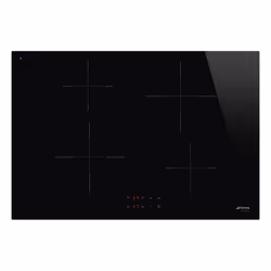 Smeg SI2741D plaque Noir Intégré 75 cm Plaque avec zone à induction 4 zone(s)