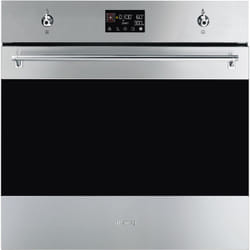 Smeg Classic SO6302M2X four 68 L Noir, Acier inoxydable