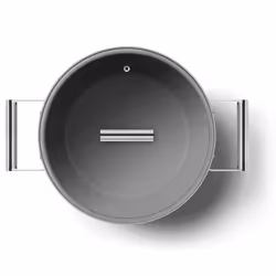 Smeg CKFC2611RDM fait-tout Noir, Rouge Aluminium, Acier inoxydable 7,7 L 26 cm - Vue supplémentaire 4