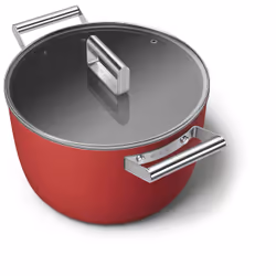 Smeg CKFC2611RDM fait-tout Noir, Rouge Aluminium, Acier inoxydable 7,7 L 26 cm - Vue supplémentaire 7