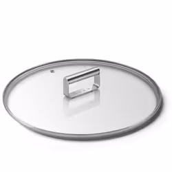 Smeg CKFL3001, Rond, Acier inoxydable, Transparent, Verre, Acier inoxydable, Acier inoxydable, Acier inoxydable, 30 cm
