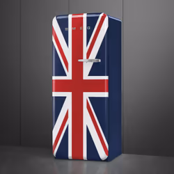 Smeg FAB28LDUJ5 frigo combine Pose libre 270 L D Bleu, Rouge, Blanc