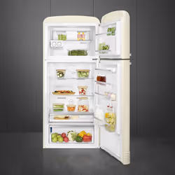 Smeg FAB50RCR5 réfrigérateur-congélateur Pose libre 524 L E Crème - Vue supplémentaire 9