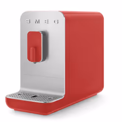 Smeg BCC01RDMEU, Machine à expresso, 1,4 L, Café en grains, Café moulu, Broyeur intégré, 1350 W, Rouge