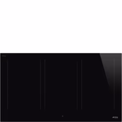 Smeg SIM3964D, Noir, Intégré, 90 cm, Plaque avec zone à induction, Vitrocéramique, 6 zone(s)