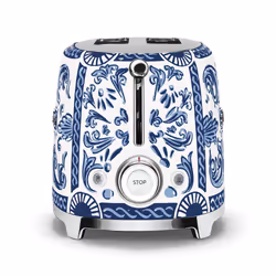 Smeg TSF01DGBEU grille-pain 2 part(s) 950 W Bleu, Blanc - Vue supplémentaire 4