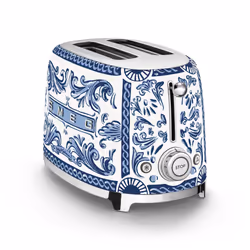 Smeg TSF01DGBEU grille-pain 2 part(s) 950 W Bleu, Blanc - Vue supplémentaire 6