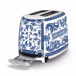 Smeg TSF01DGBEU grille-pain 2 part(s) 950 W Bleu, Blanc - Vue supplémentaire 8