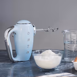 Smeg HMF01PBEU mixeur Batteur à main 250 W Bleu - Vue supplémentaire 6