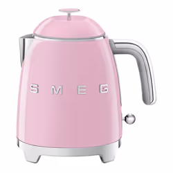 Smeg KLF05PKEU, 0,8 L, 1400 W, Rose, Acier inoxydable, Filtrage