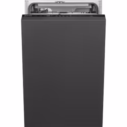 Smeg ST4523IN, Entièrement intégré, Compact (45 cm), Noir, LED, 3 chiffres, 1,5 m