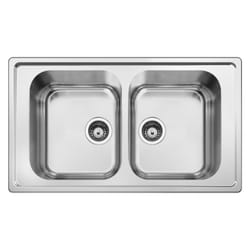 Smeg LPR862 évier Evier encastré Rectangulaire Acier inoxydable